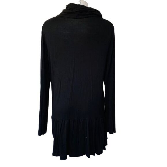 Daisy & Queen Black Turtle Neck Skirted Maxi Dress Size M - Picture 7 of 10